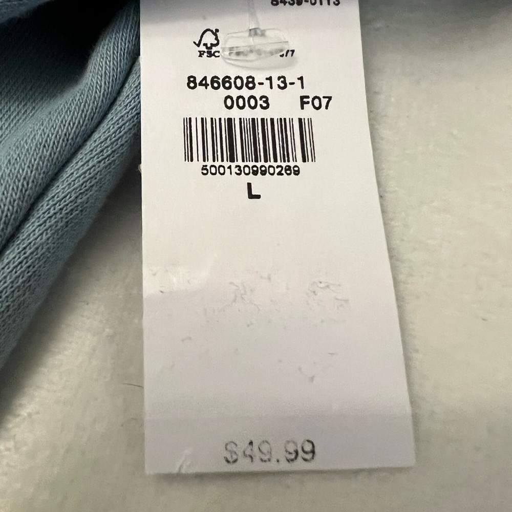 Old Navy Light Blue Zip-Up Hoodie - Picture 5 of 6
